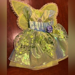 Like new Disney Baby 12-18 months tinkerbell costume with detachable wings